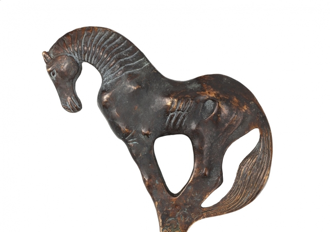 grób scytyjskiego wojownika