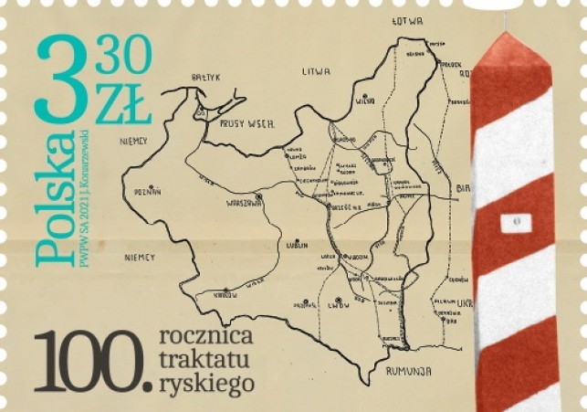 traktat ryski znaczek