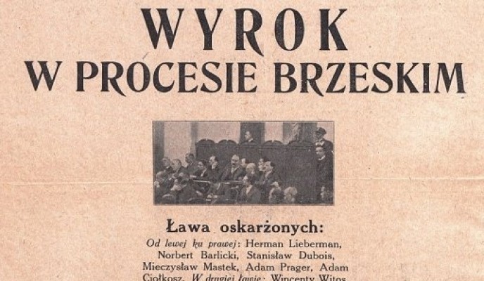 wyrok w procesie brzeskim